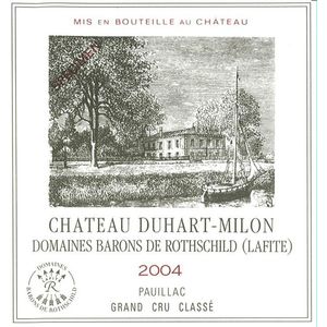 2004 Chateau Duhart-Milon 4eme Cru Classe, Pauillac 12x75cl