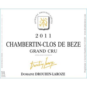 2011 Domaine Drouhin Laroze, Chambertin-Clos de Beze Grand Cru 6x75cl