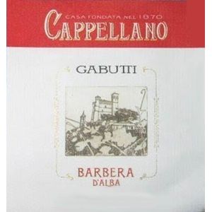 2020 Cappellano, Barbera d'Alba, Gabutti 6x75cl