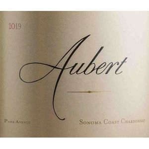 2019 Aubert, Park Avenue Chardonnay, Sonoma Coast 1x300cl