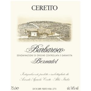 2019 Ceretto, Barbaresco, Bernadot 6x75cl