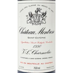 1990 Chateau Montrose 2eme Cru Classe, Saint-Estephe 12x75cl