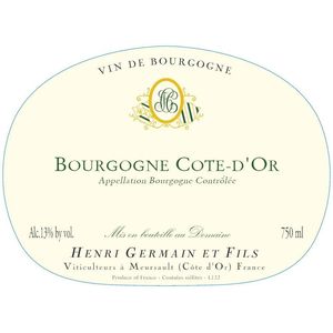 2022 Henri Germain, Bourgogne, Cote d'Or Blanc 6x75cl