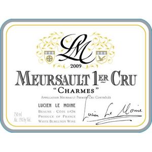 2011 Lucien Le Moine, Meursault Premier Cru, Charmes 3x150cl