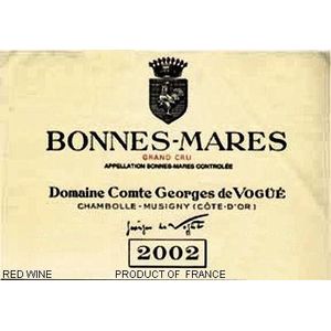 2002 Domaine Comte Georges de Vogue, Bonnes Mares Grand Cru 12x75cl