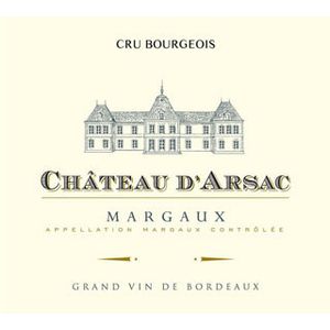 2018 Chateau d'Arsac, Margaux 6x150cl