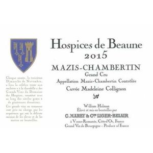 2019 Hospices de Beaune (Frederic Esmonin), Mazis-Chambertin Grand Cru, Cuvee Madeleine Collignon 12x75cl