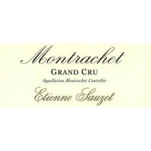 2018 Etienne Sauzet, Montrachet Grand Cru 1x75cl