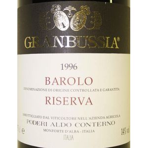 1996 Poderi Aldo Conterno, Barolo, Bussia Granbussia Riserva 6x75cl