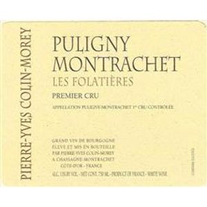 2019 Pierre-Yves Colin-Morey, Puligny-Montrachet Premier Cru, Les Folatieres 6x75cl