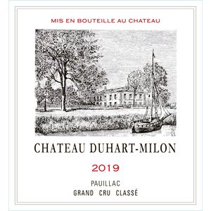 2019 Chateau Duhart-Milon 4eme Cru Classe, Pauillac 3x150cl