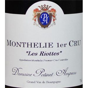 2014 Potinet Ampeau, Monthelie Premier Cru, Les Riottes 6x75cl