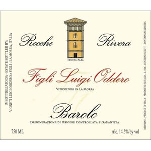2020 Luigi Oddero, Barolo, Rocche Rivera 6x75cl