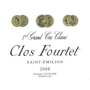2008 Clos Fourtet Premier Grand Cru Classe B, Saint-Emilion Grand Cru 6x75cl