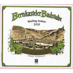 2019 Dr. H. Thanisch, Bernkasteler Badstube Riesling Auslese, Mosel 6x75cl
