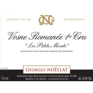 2019 Georges Noellat, Vosne-Romanee Premier Cru, Les Petits Monts 6x75cl