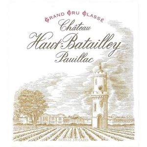 2021 Chateau Haut-Batailley 5eme Cru Classe, Pauillac 6x75cl