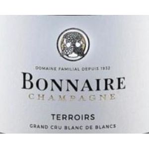 NV Bonnaire, Terroirs Blanc de Blancs Brut Grand Cru 6x75cl