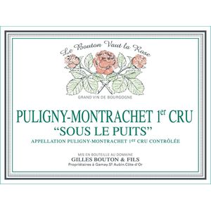 2021 Gilles Bouton & Fils, Puligny-Montrachet Premier Cru, Sous le Puits 6x75cl