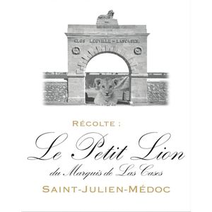 2018 Le Petit Lion du Marquis de Las Cases, Saint-Julien 6x75cl