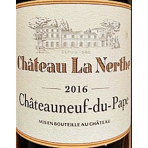 2016 Chateau La Nerthe, Chateauneuf-du-Pape 6x75cl