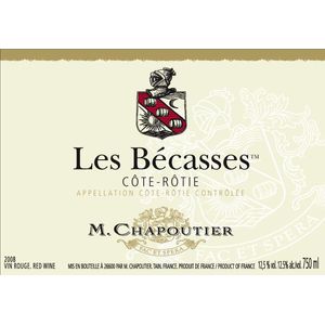 1999 M. Chapoutier, Cote Rotie, Les Becasses 6x75cl