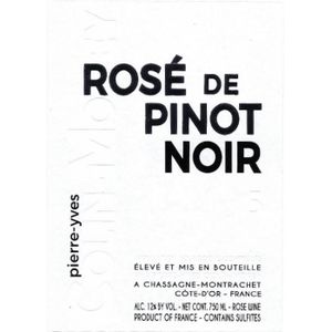 2023 Pierre-Yves Colin-Morey, Bourgogne, Rose de Pinot Noir 6x75cl