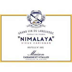 2022 Maison Cassagne et Vitailles, Nimalaya, Languedoc 6x75cl