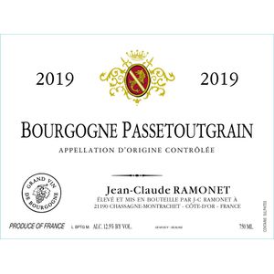2020 Jean-Claude Ramonet, Bourgogne Passe-tout-grains 12x75cl