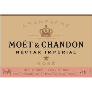 NV Moet & Chandon, N.I.R. Nectar Imperial Rose Sec 6x75cl