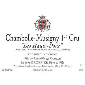 2015 Robert Groffier, Chambolle-Musigny Premier Cru, Les Hauts Doix 6x75cl