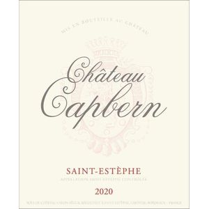 2020 Chateau Capbern, Saint-Estephe 1x300cl
