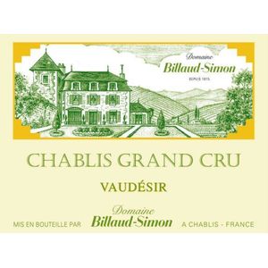 2022 Domaine Billaud-Simon, Chablis Grand Cru, Vaudesir 6x75cl