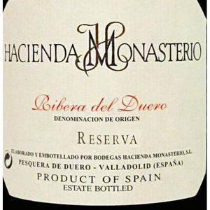 2013 Hacienda Monasterio, Ribera del Duero, Reserva 12x75cl