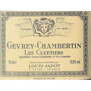 2018 Maison Louis Jadot, Gevrey-Chambertin Premier Cru, Les Cazetiers 6x75cl