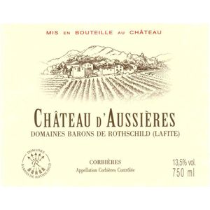 2019 Domaines Barons de Rothschild, Chateau d'Aussieres, Corbieres 6x75cl