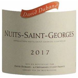 2021 David Duband, Nuits-Saint-Georges, Rouge 6x75cl