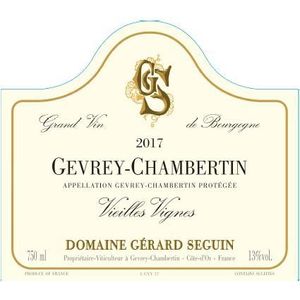 2022 Domaine Gerard Seguin, Gevrey-Chambertin, Vieilles Vignes 6x75cl