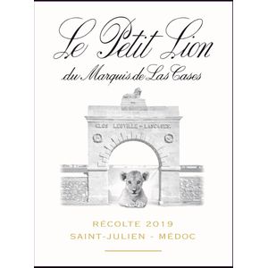 2020 Le Petit Lion du Marquis de Las Cases, Saint-Julien 6x75cl