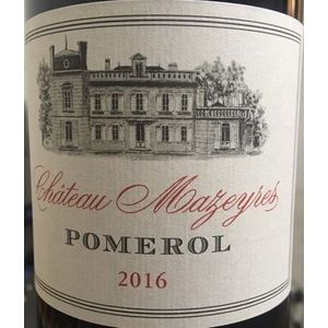 2020 Chateau Mazeyres, Pomerol 1x600cl