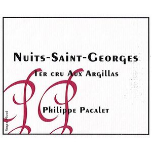 2020 Philippe Pacalet, Nuits-Saint-Georges Premier Cru, Aux Argillas 12x75cl
