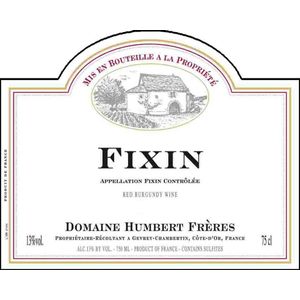 2009 Domaine Humbert Freres, Fixin, Rouge 12x75cl