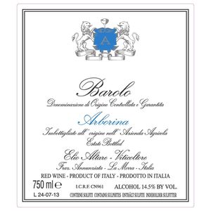 2015 Elio Altare, Barolo, Arborina 6x75cl