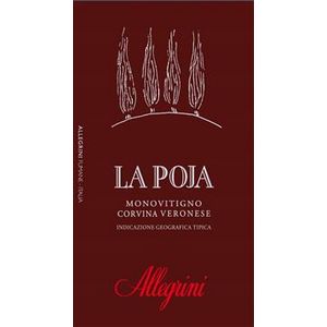 2016 Allegrini, Poja, IGT 1x600cl
