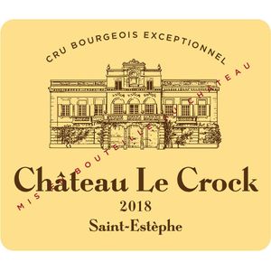 2020 Chateau Le Crock, Saint-Estephe 6x75cl