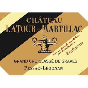 2020 Chateau Latour-Martillac, Rouge Cru Classe, Pessac-Leognan 12x75cl