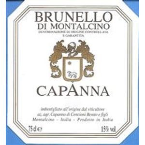 2015 Capanna, Brunello di Montalcino 6x75cl