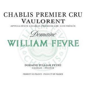 2015 Domaine William Fevre, Chablis Premier Cru, Vaulorent 3x150cl