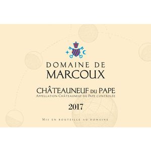 2017 Domaine de Marcoux, Chateauneuf-du-Pape 12x75cl