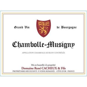 2018 Rene Cacheux, Chambolle-Musigny 6x75cl